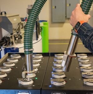 Resin Selection System with Wireless RFID Line-Proofing