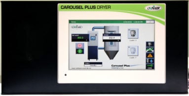 MedLine® Carousel Plus W Dryer control panel
