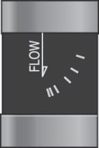 Conair MT Vacuum sizing tank flow meter