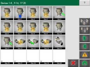 MedLine® FLX devices screen
