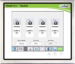 TrueFeed™ Touch Control panel