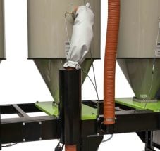 Individual hopper heater